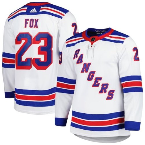 Adam Fox New York Rangers adidas Home Primegreen Authentic Player Jersey - White