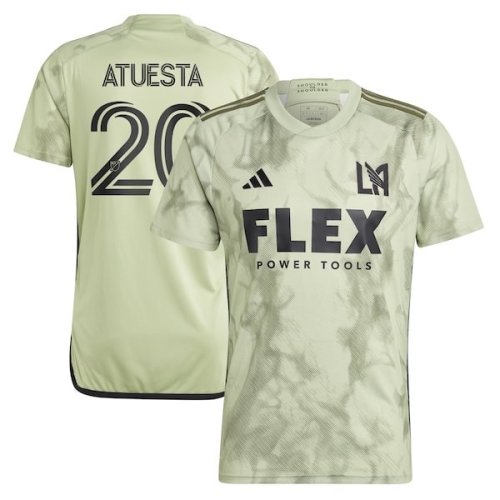 Eduard Atuesta LAFC adidas 2024 Smokescreen Replica Player Jersey - Green