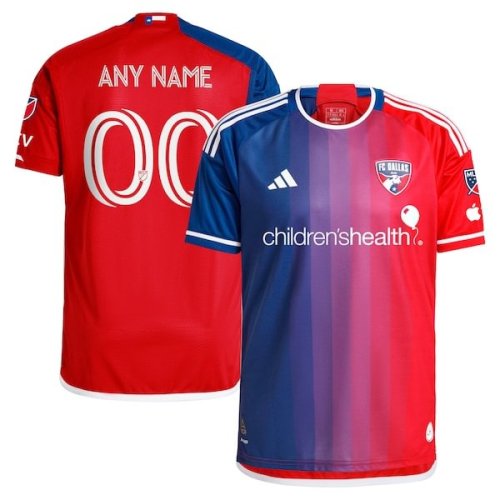 FC Dallas adidas 2024 After Burner Authentic Custom Jersey – Navy