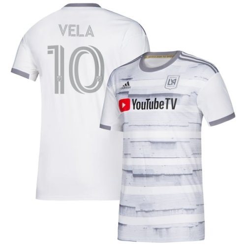 Carlos Vela LAFC adidas Youth 2020 Secondary Replica Jersey - White