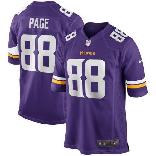 Alan Page Minnesota Vikings Nike Game Retired Player Jersey - Purple