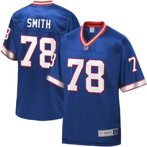 Bruce Smith Buffalo Bills NFL Pro Line Retired Player Replica Jersey - Royal