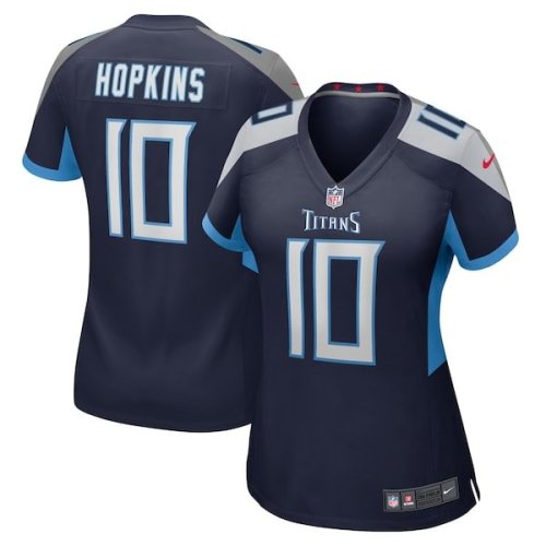 DeAndre Hopkins Tennessee Titans Nike Women's Game Jersey - Navy/Light Blue