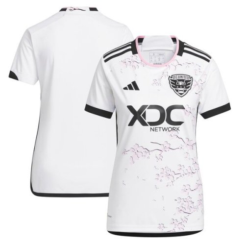 D.C. United adidas Women's 2024 The Cherry Blossom Kit Replica Jersey - White