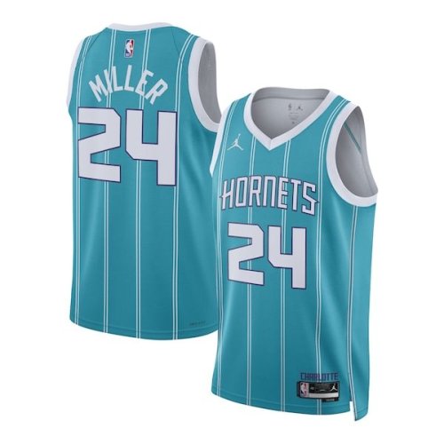 Brandon Miller Charlotte Hornets Nike Unisex NBA Draft Swingman Jersey - Icon Edition - Teal