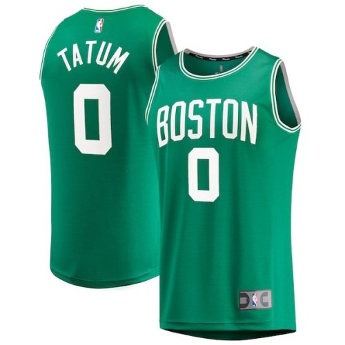 Jayson Tatum Boston Celtics Fanatics Branded Big & Tall Fast Break Player Jersey - Kelly Green - Icon Edition