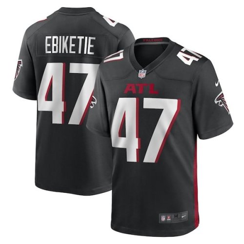 Arnold Ebiketie Atlanta Falcons Nike Game Player Jersey - Black