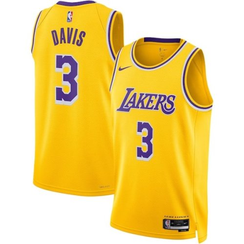 Anthony Davis Los Angeles Lakers Nike Unisex Swingman Jersey - Icon Edition - Gold