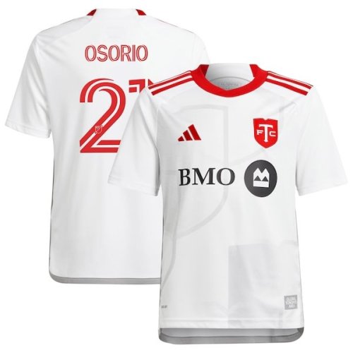 Jonathan Osorio Toronto FC adidas Youth 2024 GTA Kit Replica Player Jersey – White