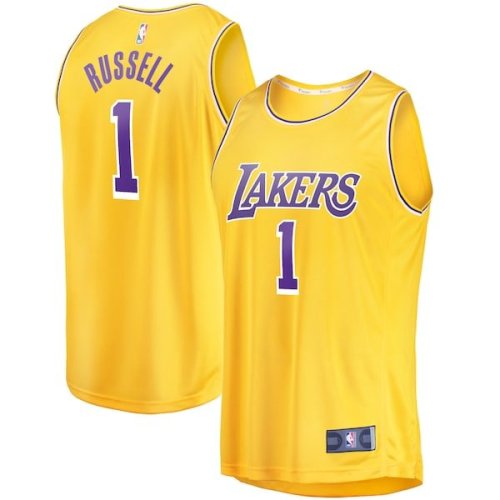 D'Angelo Russell Los Angeles Lakers Fanatics Branded Fast Break Player Jersey - Icon Edition - Gold