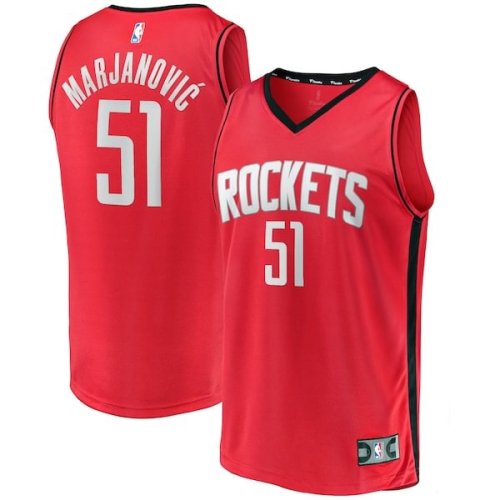Boban Marjanovic Houston Rockets Fanatics Branded Fast Break Player Jersey - Icon Edition - Red