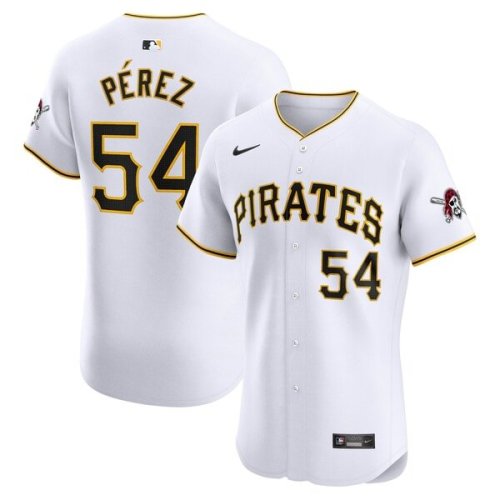 Martin Perez Pittsburgh Pirates Nike Home Elite Player Jersey - White