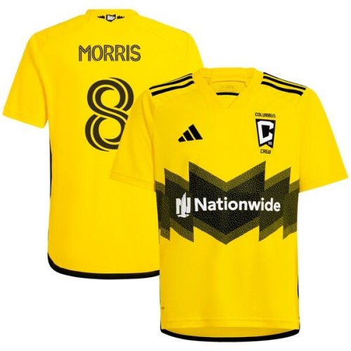 Aidan Morris Columbus Crew adidas Youth 2024 The Home Kit Replica Player Jersey - Yellow