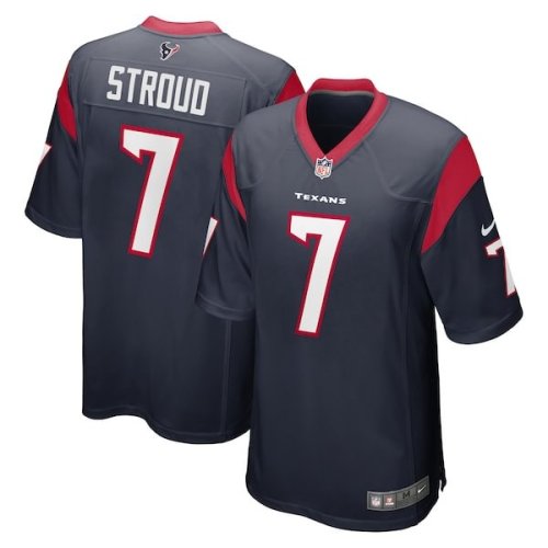 C.J. Stroud Houston Texans Nike 2023 NFL Draft First Round Pick Game Jersey - Navy/Red/White