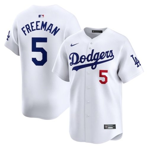 Freddie Freeman Los Angeles Dodgers Nike Home Limited Player Jersey - White/Gray