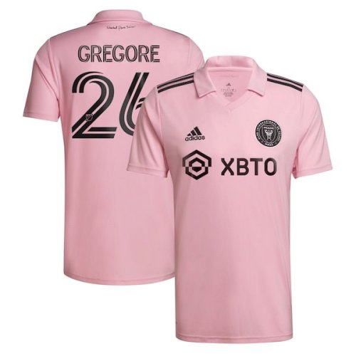Gregore Inter Miami CF adidas 2022 The Heart Beat Kit Replica Team Player Jersey - Pink