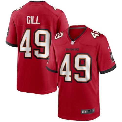 Cam Gill Tampa Bay Buccaneers Nike Game Jersey - Red