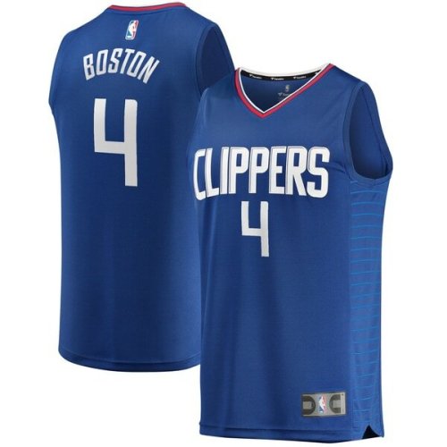 Brandon Boston Jr. LA Clippers Fanatics Branded Fast Break Replica Jersey - Icon Edition - Royal