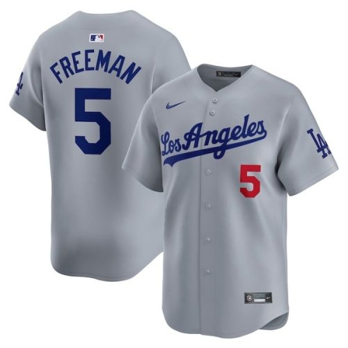 Freddie Freeman Los Angeles Dodgers Nike Away Limited Player Jersey - Gray/White