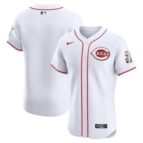 Cincinnati Reds Nike Home Elite Jersey - White