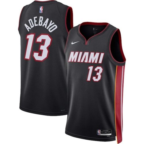 Bam Adebayo Miami Heat Nike Unisex Swingman Jersey - Icon Edition - Black
