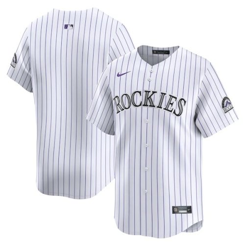 Colorado Rockies Nike Home Limited Jersey - White