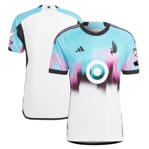 Minnesota United FC adidas 2024 The Northern Lights Kit Authentic Jersey - White