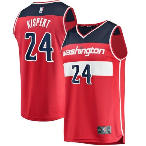 Corey Kispert Washington Wizards Fanatics Branded Fast Break Replica Jersey - Icon Edition - Red