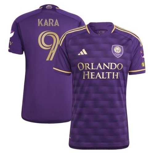 Ercan Kara Orlando City SC adidas 2024 The Wall Kit Authentic Player Jersey - Purple