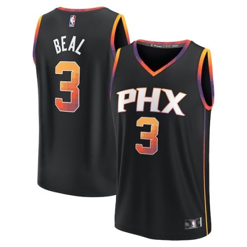 Bradley Beal Phoenix Suns Fanatics Branded Fast Break Player Jersey - Statement Edition - Black