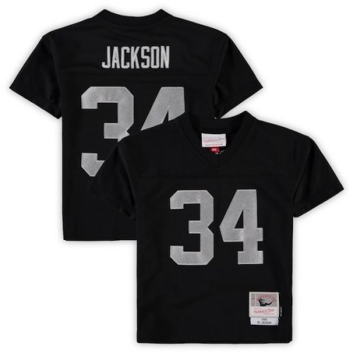 Bo Jackson Las Vegas Raiders Mitchell & Ness Preschool 1988 Retired Player Legacy Jersey - Black