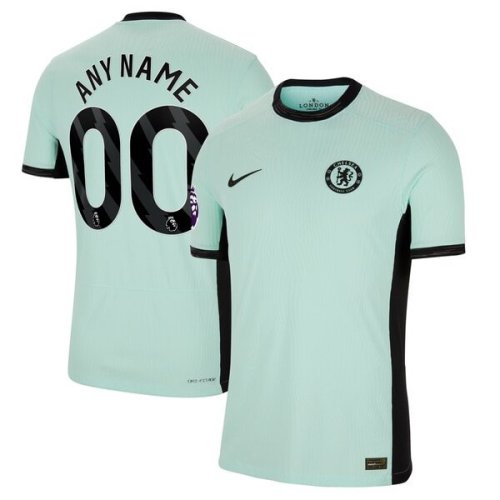 Chelsea Nike 2023/24 Third Match Authentic Custom Jersey - Mint