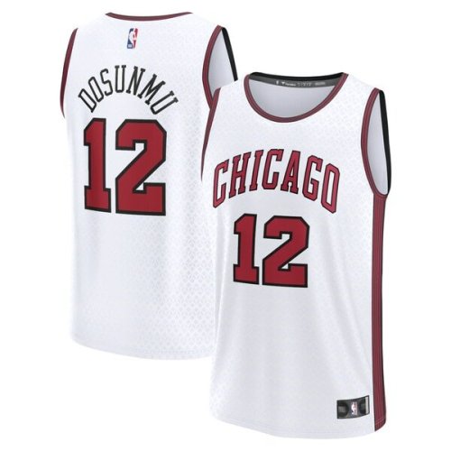 Ayo Dosunmu Chicago Bulls Fanatics Branded Fastbreak Jersey - City Edition - White