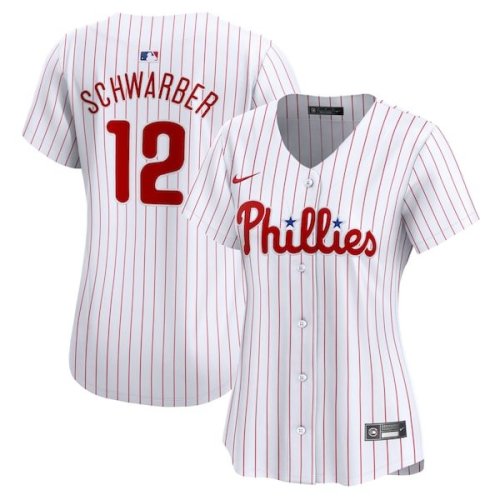 Kyle Schwarber Philadelphia Phillies Nike Women's  Home Limited Player Jersey - White