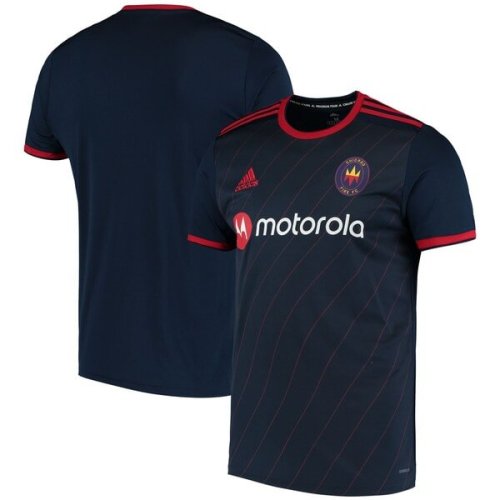 Chicago Fire adidas 2020 Replica Blank Primary Jersey - Navy