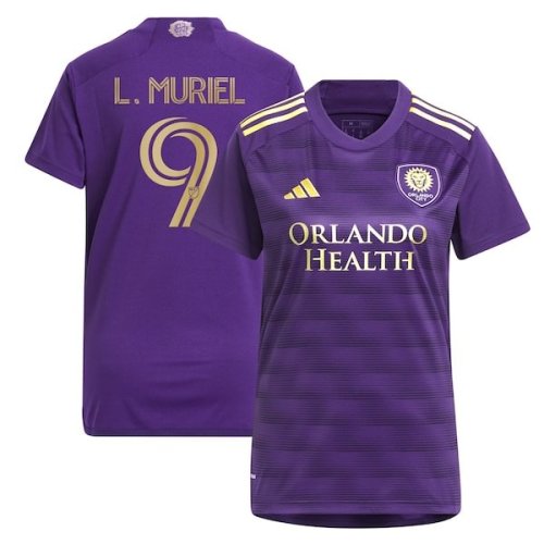 Luis Muriel Orlando City SC adidas Women's 2024 The Wall Kit Replica Player Jersey - Purple