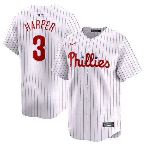 Bryce Harper Philadelphia Phillies Nike Home Limited Player Jersey - White