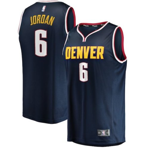 DeAndre Jordan Denver Nuggets Fanatics Branded Fast Break Player Jersey - Icon Edition - Navy