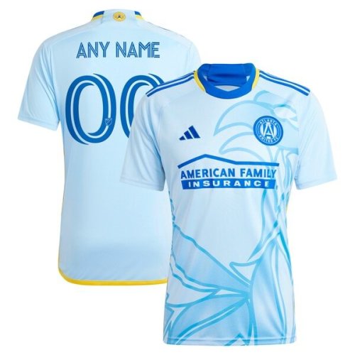 Atlanta United FC adidas 2024 The Resurgens Kit Replica Custom Jersey - Light Blue
