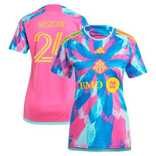 Lorenzo Insigne Toronto FC adidas Women's 2024 The Energy Kit Replica Player Jersey - Pink