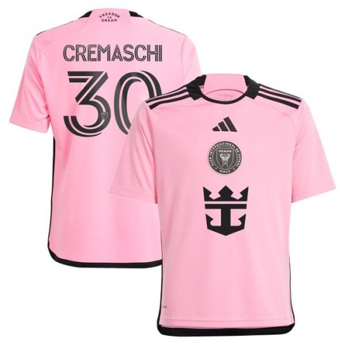 Benjamin Cremaschi Inter Miami CF adidas Youth 2024 2getherness Replica Player Jersey - Pink