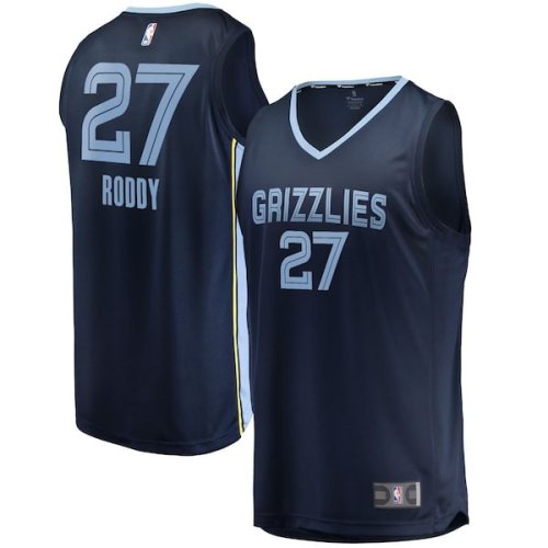 David Roddy Memphis Grizzlies Fanatics Branded Fast Break Replica Player Jersey - Icon Edition - Navy