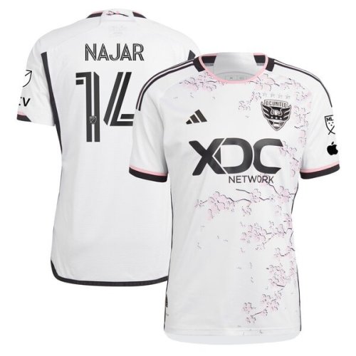 Andy Najar D.C. United adidas 2024 The Cherry Blossom Kit Authentic Player Jersey - White