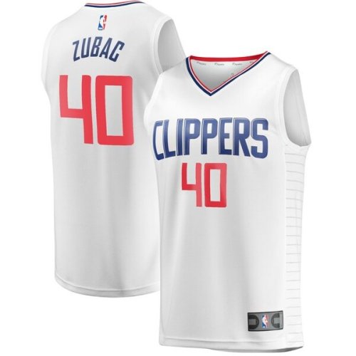Ivica Zubac LA Clippers Fanatics Branded Fast Break Player Jersey - Association Edition - White