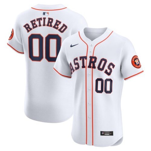 Houston Astros Nike Home Elite Pick-A-Player Retired Roster Jersey - White