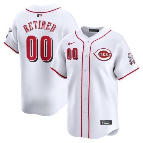 Cincinnati Reds Nike Home Limited Pick-A-Player Retired Roster Jersey - White