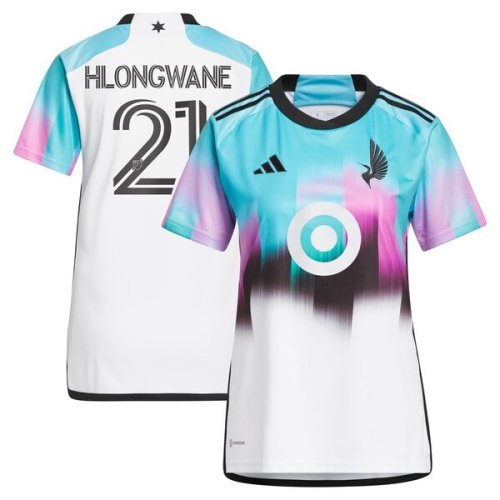 Bongokuhle Hlongwane Minnesota United FC adidas Women's 2024 The Northern Lights Kit Replica Jersey - White