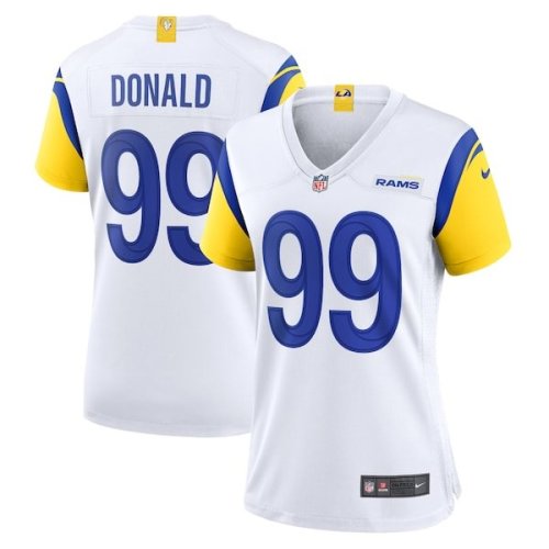 Aaron Donald Los Angeles Rams Nike Women's Player Jersey - White/Royal