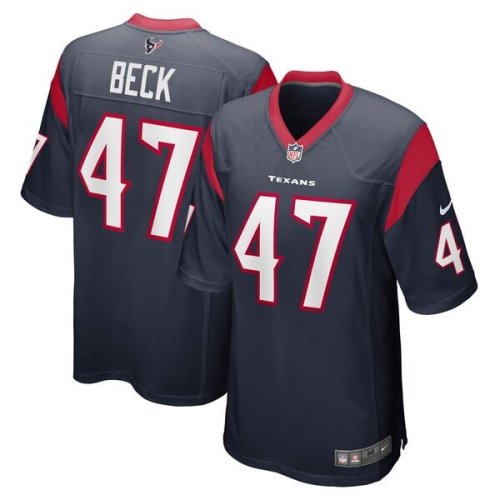 Andrew Beck Houston Texans Nike Team Game Jersey - Navy