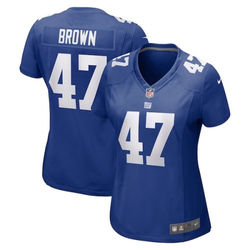 Cam Brown New York Giants Nike Women's Game Jersey - Royal